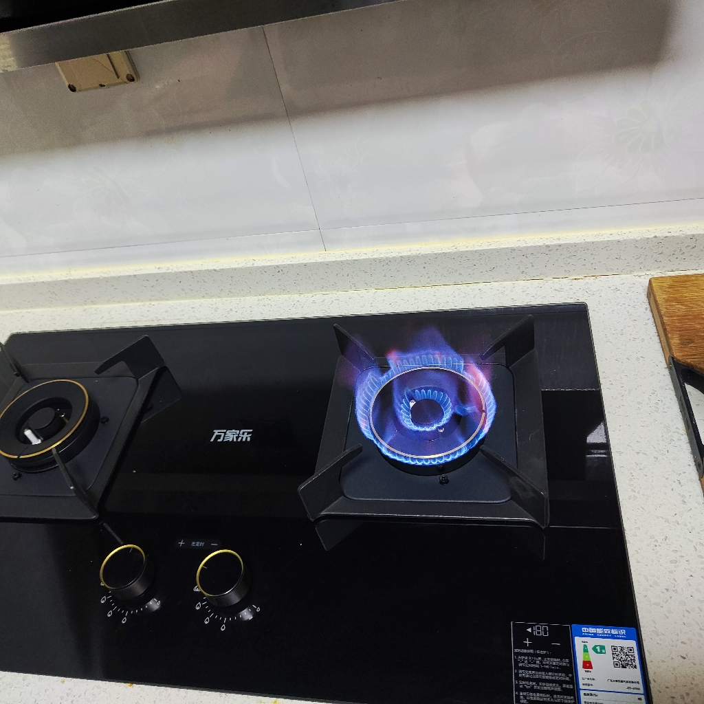 万家乐JZT-AY8A天然气定时燃气灶家用厨房台嵌两用双灶5.2KW高效极火一级能效节能晒单图