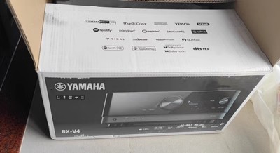 雅马哈(YAMAHA) RX-V4A 家用功放机5.2声道 蓝牙大功率 8K家庭影院AV放大器 黑色晒单图