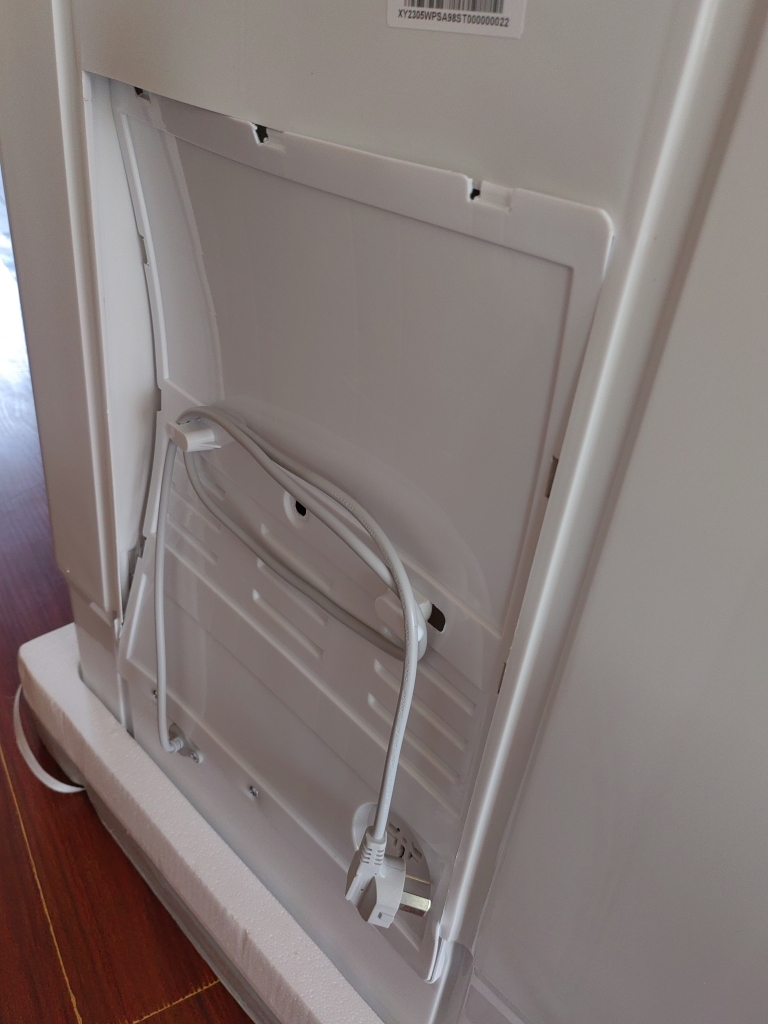 小鸭10公斤半自动洗衣机双桶双缸老式洗脱一体家用宿舍出租房用 大容量带甩干桶脱水 双不锈钢内桶晒单图