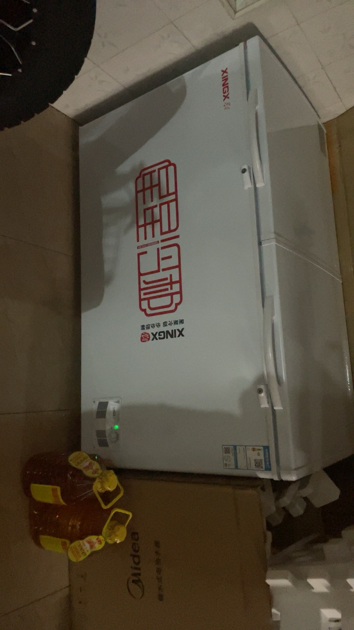 星星(XINGX) BD/BC-406E 406L 卧式 冷柜 冰柜 卧式冷柜 大冰柜商用 强冷冻设计 机械控温晒单图