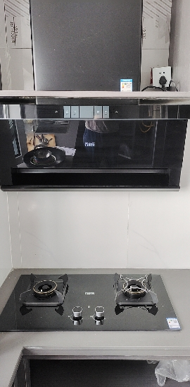 万家乐小鲸喜顶侧三腔AI变频油烟机 25m³/min低噪挥手智控自清洗5.0KW灶家用TAK8+KV063B(T)天然气晒单图