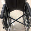鱼跃轮椅车 H058B高端护理型 全钢管加固软座带座便老人可折叠坐便晒单图