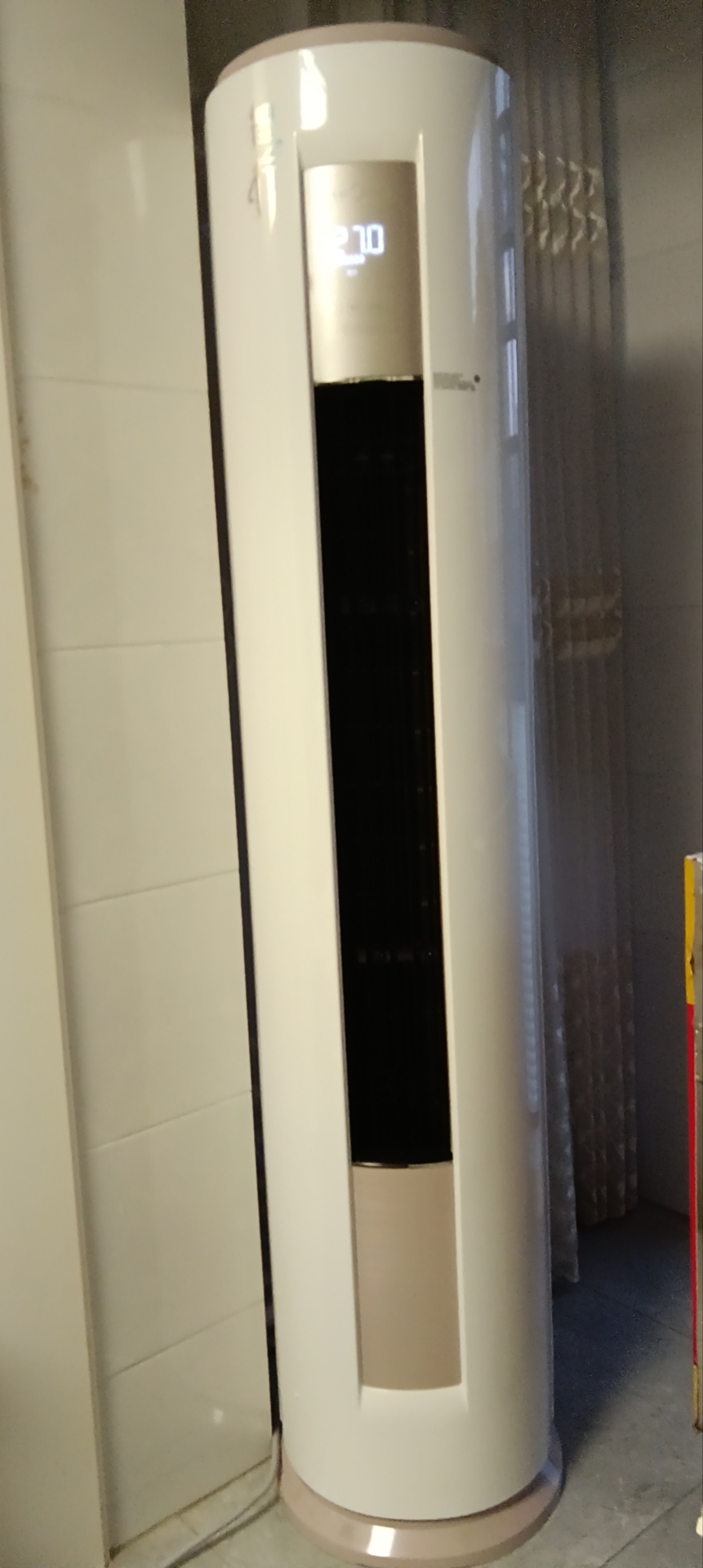 美的(Midea)智行2匹变频圆柱式空调冷暖新能效客厅柜机内外智清洁KFR-51LW/BP2DN8Y-YA400(3)A晒单图