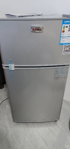 志高(CHIGO) 53升双门小冰箱 迷你两门小冰箱 家用冷藏冷冻小型电冰箱(星光银)晒单图
