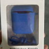 VIPin 苹果airpods保护套airpods2液态硅胶壳套无线蓝牙耳机Airpods1代/2代通用款超薄防摔 蓝色晒单图