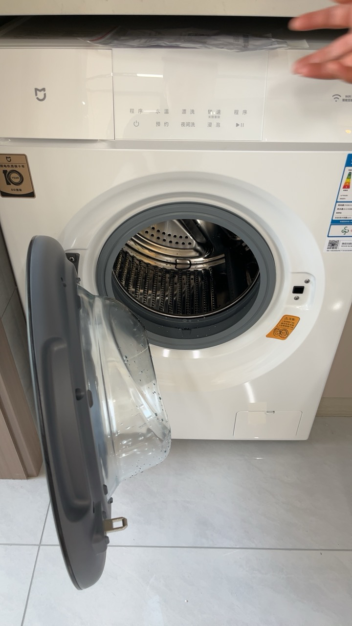 米家小米出品10kg滚筒洗衣机全自动直驱变频低噪节能高温除菌除螨 XQG100MJ103W晒单图