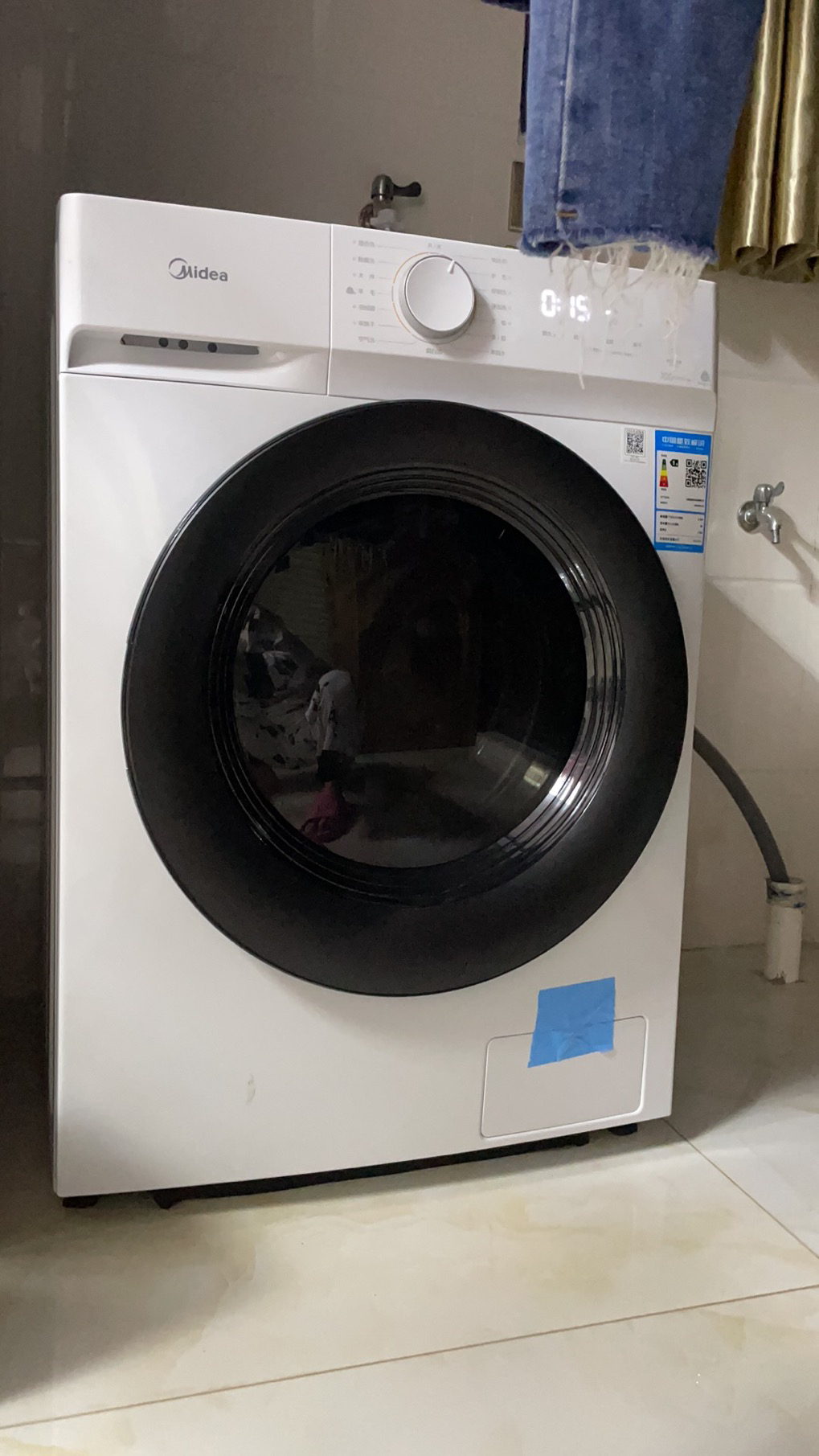美的滚筒洗衣机 10kg洗烘一体大容量 净效祛渍 食用级巴氏除菌洗专业羊毛洗 BLDC变频[除菌洗烘]MD100V11F晒单图