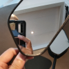 适用电动车反光镜 大阳90踏板车助力车倒车镜8mm改装配件后视镜 雅迪凸面反光镜(8mm)晒单图