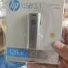 惠普(HP)U盘128G X796w 高速读写USB3.1 金属商务办公可伸缩电脑车载两用优盘128g晒单图