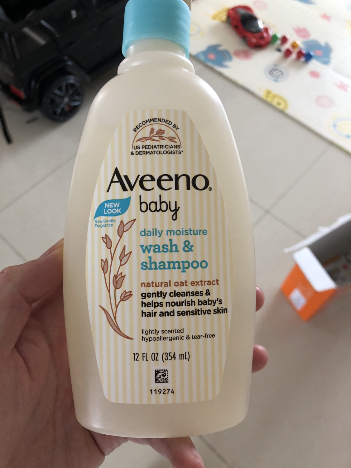 Aveeno艾惟诺儿童洗发水沐浴露婴儿洗头膏沐浴液洗护二合一 低泡洁净沐浴液宝宝每日倍护洗发沐浴露354ml晒单图