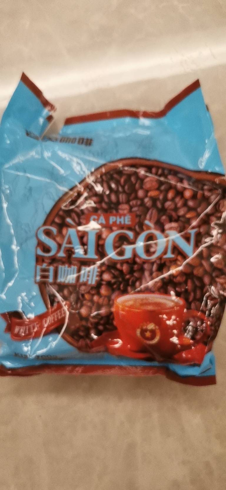 越南西贡咖啡 白咖啡700g(20条) 香浓醇香速溶进口咖啡粉 SAGOCOFFEE GF晒单图