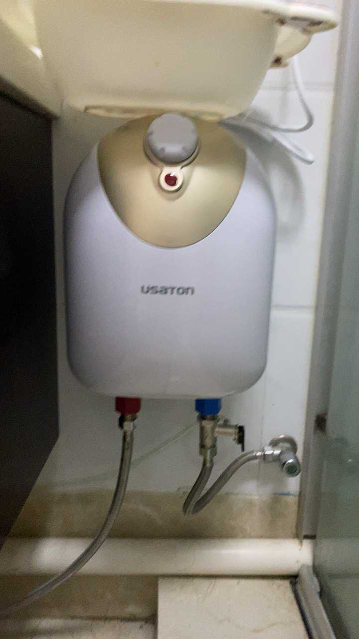 阿诗丹顿(USATON)小厨宝 储水式 即热式 电热水器 5L 一级能效高效节能1000W下出水KX05-5J10(X)晒单图
