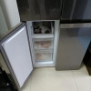 海尔(Haier)406升十字对开门超薄嵌入冰箱 彩晶面板 DEO净味养鲜 家用 BCD-406WLHTDEDSLU1晒单图