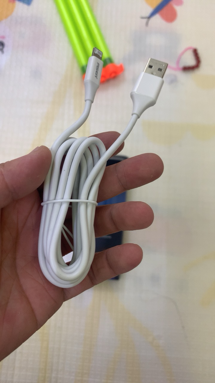 品胜苹果13数据线(1.5米)抗折断款2.4A快充苹果手机充电线12vb适用iPhone14Plus/xs连接线11充电晒单图