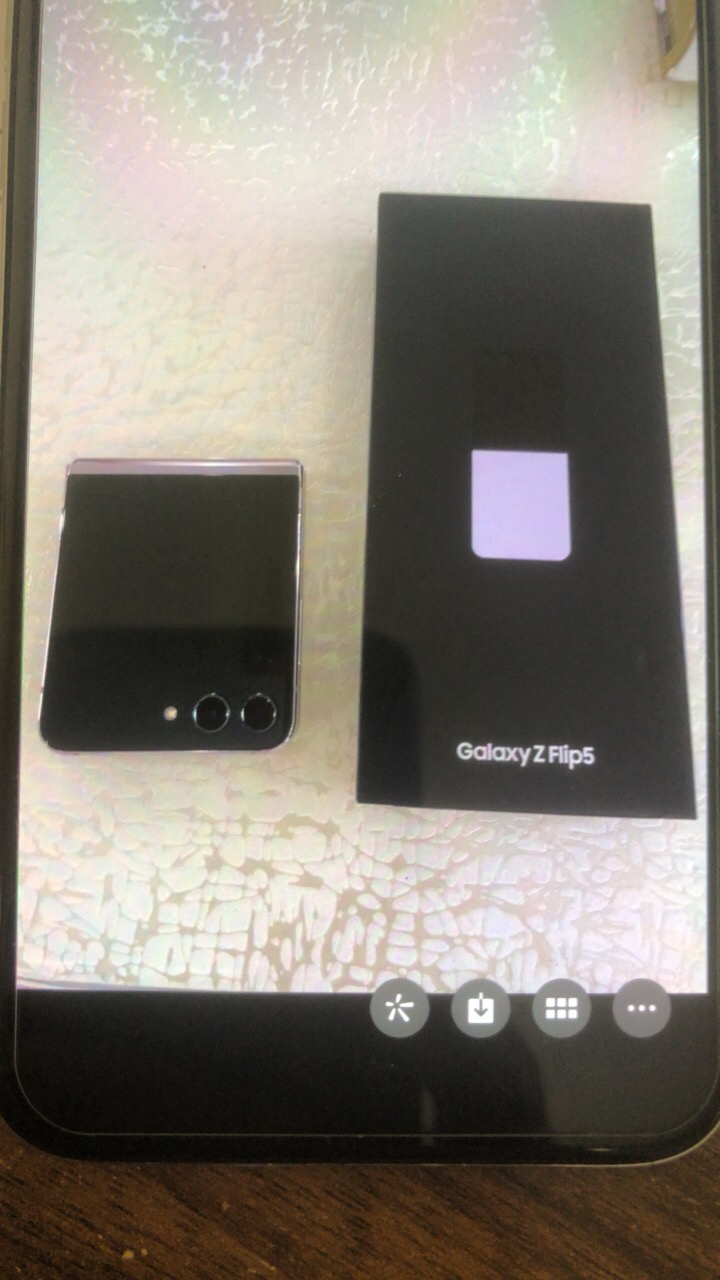 2023年新款 三星Galaxy Z Flip5 5G (SM-F7310) 8GB+512GB 冰玫紫 移动联通电信全网通5G折叠屏手机 flip5新品 海外版晒单图