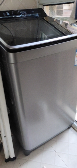 松下(Panasonic)洗衣机全自动波轮9公斤变频直驱电机 老人孕妇不弯腰设计 轻柔洗衣XQB90-URKTD晒单图