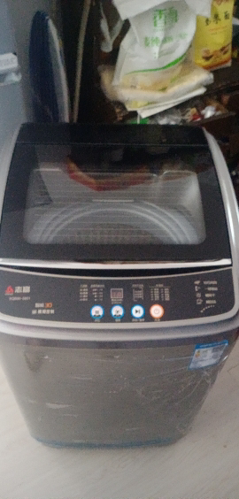 志高(CHIGO)8.5公斤热烘干洗烘一体全自动洗衣机 小型洗衣机迷你 家用波轮洗衣机带甩干脱水 蓝光智能风干香槟金晒单图
