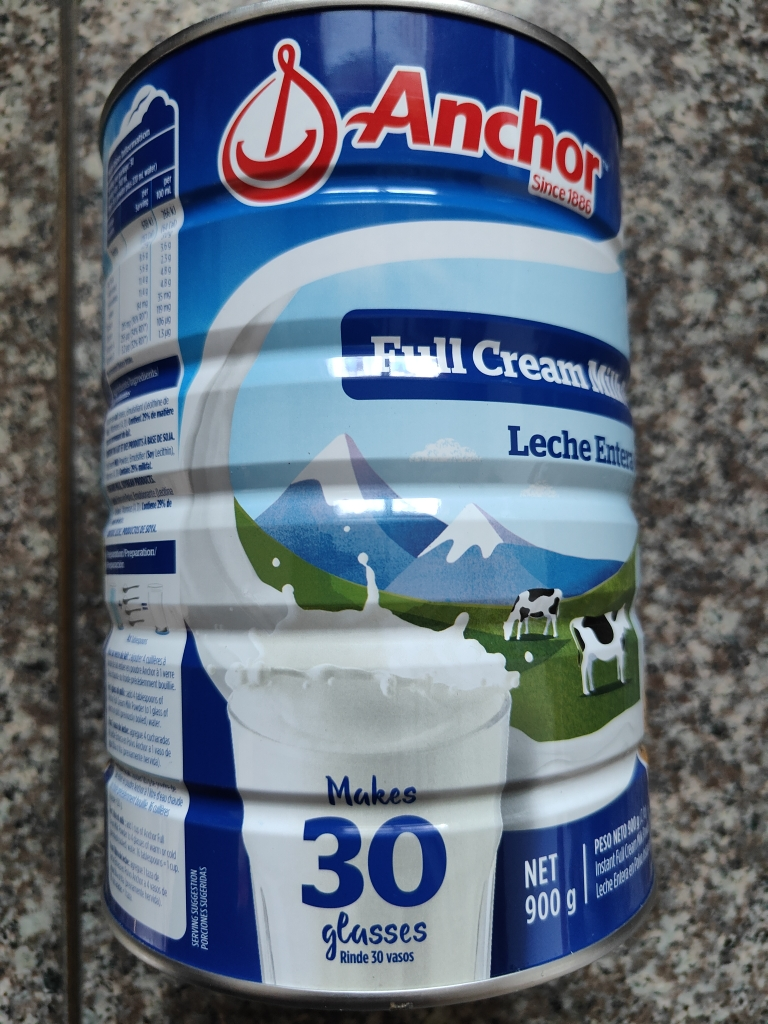 安佳(Anchor) 全脂高钙成人奶粉 900g/罐 进口奶粉 学生奶粉 新西兰进口晒单图