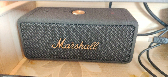 马歇尔(Marshall)EMBERTON II 音箱便携式2代无线蓝牙家用户外防尘防水小音响 黑金色 国行正品晒单图
