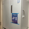 美的(Midea)60厘米薄系列483升十字对开门超薄嵌入智能电冰箱一级变频BCD-483WSPZM(E)白色晒单图