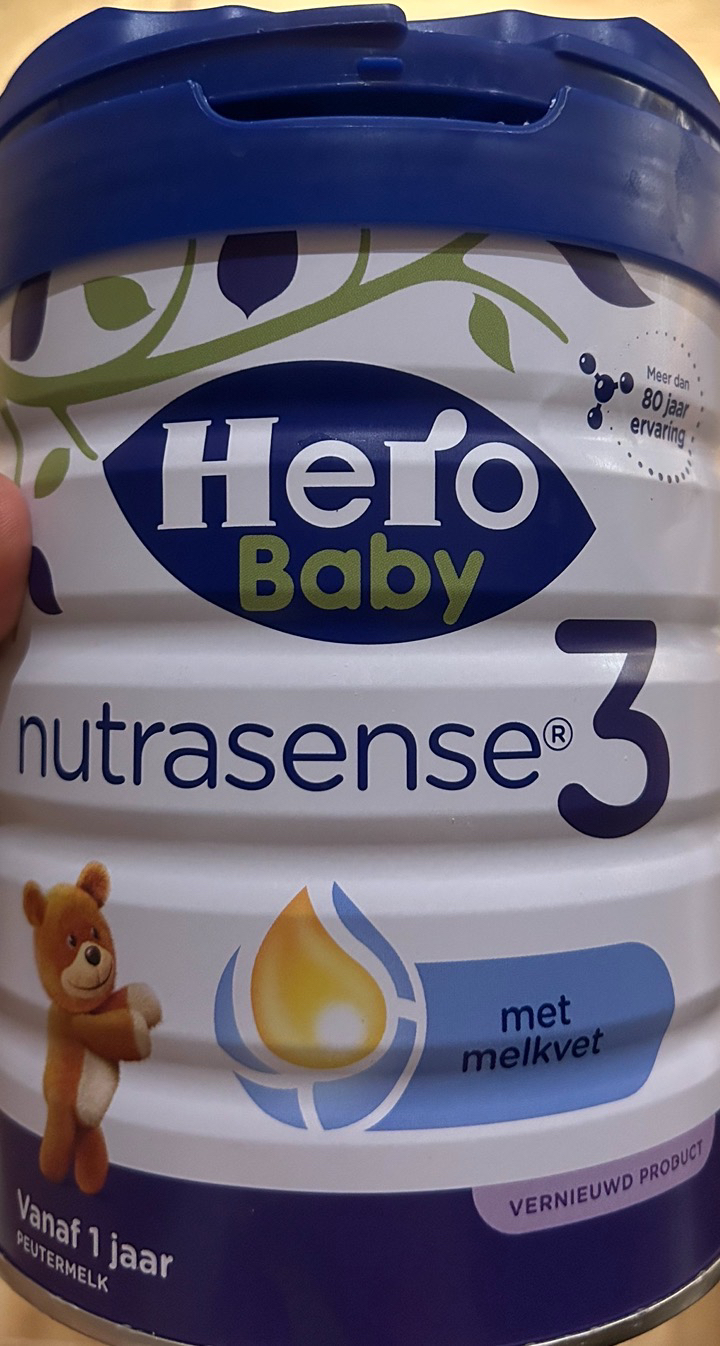 有效期到25年5月-原装进口Hero Baby荷兰美素白金版天赋力婴幼儿牛奶奶粉3段700g(1-2岁)晒单图