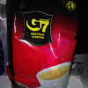 新货越南原装进口G7 coffee/中原g7咖啡原味三合一速溶咖啡粉100条1600g袋装晒单图