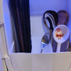 纳丽雅(Naliya)筷子消毒机厨房家用小型智能紫外线充电式消毒壁挂式快子筒_银色消毒风干插头-充电款晒单图