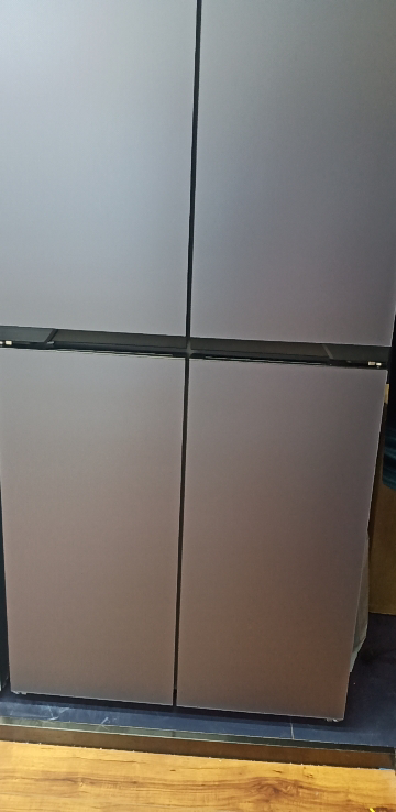 美的冰箱BCD-431WUSGPZM迷境灰晒单图