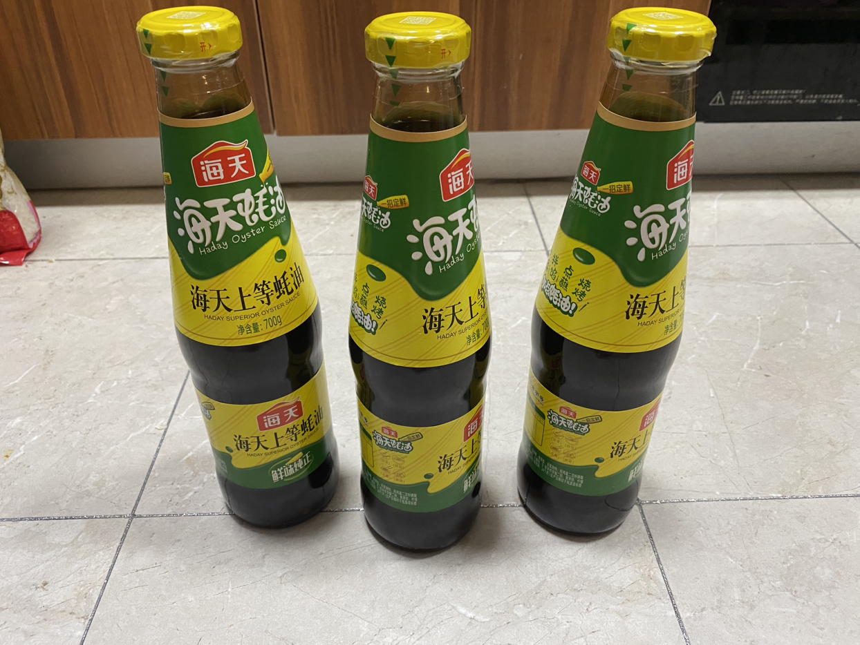 海天上等蚝油700g*3调味品红烧炒菜烧烤火锅蘸酱拌馅调料家庭用晒单图