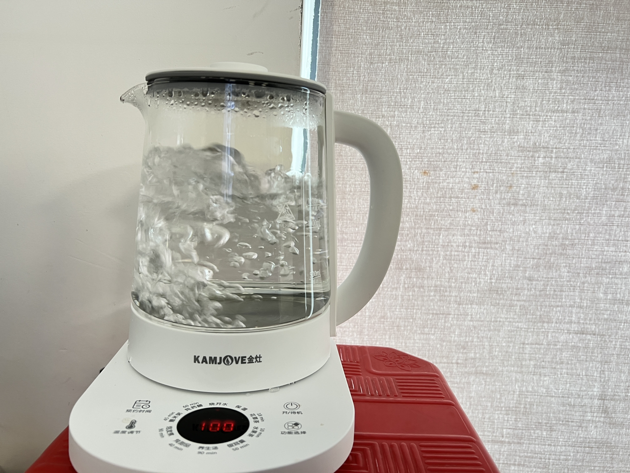 金灶HT-350智能养生壶小型全自动玻璃办公室家用多功能烧水煮花茶壶晒单图