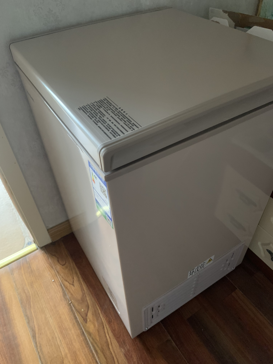 容声(Ronshen)100升冰柜小型家用冷冻冷藏 迷你冷柜 一级能效节能卧式 电脑智能精控BD/BC-100MSYA晒单图
