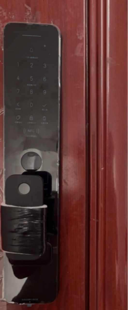 [旗舰店]小米全自动智能门锁 指纹锁智能锁 家用电子锁 防盗门锁NFC 密码锁 碳素黑晒单图