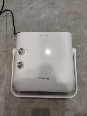 格力(GREE)暖风机 NBFD-X6020 家用浴室防水壁挂取暖器电暖气宝宝孕妇安全干衣冷暖两用台壁两用,旋转暖烘杆晒单图