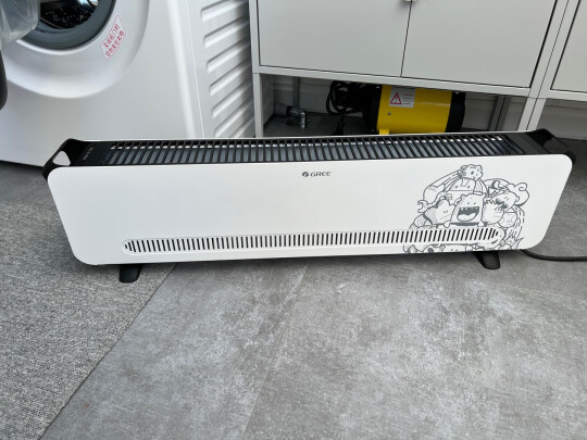 格力(GREE)踢脚线取暖器家用地暖器 速热暖风机大面积客厅电暖气NJF-X6020b晒单图