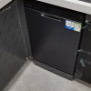 海尔(Haier)12套嵌入式洗碗机X3000 智能变频 一级水效 45cm超窄宽度 分区精洗 开门速干晒单图