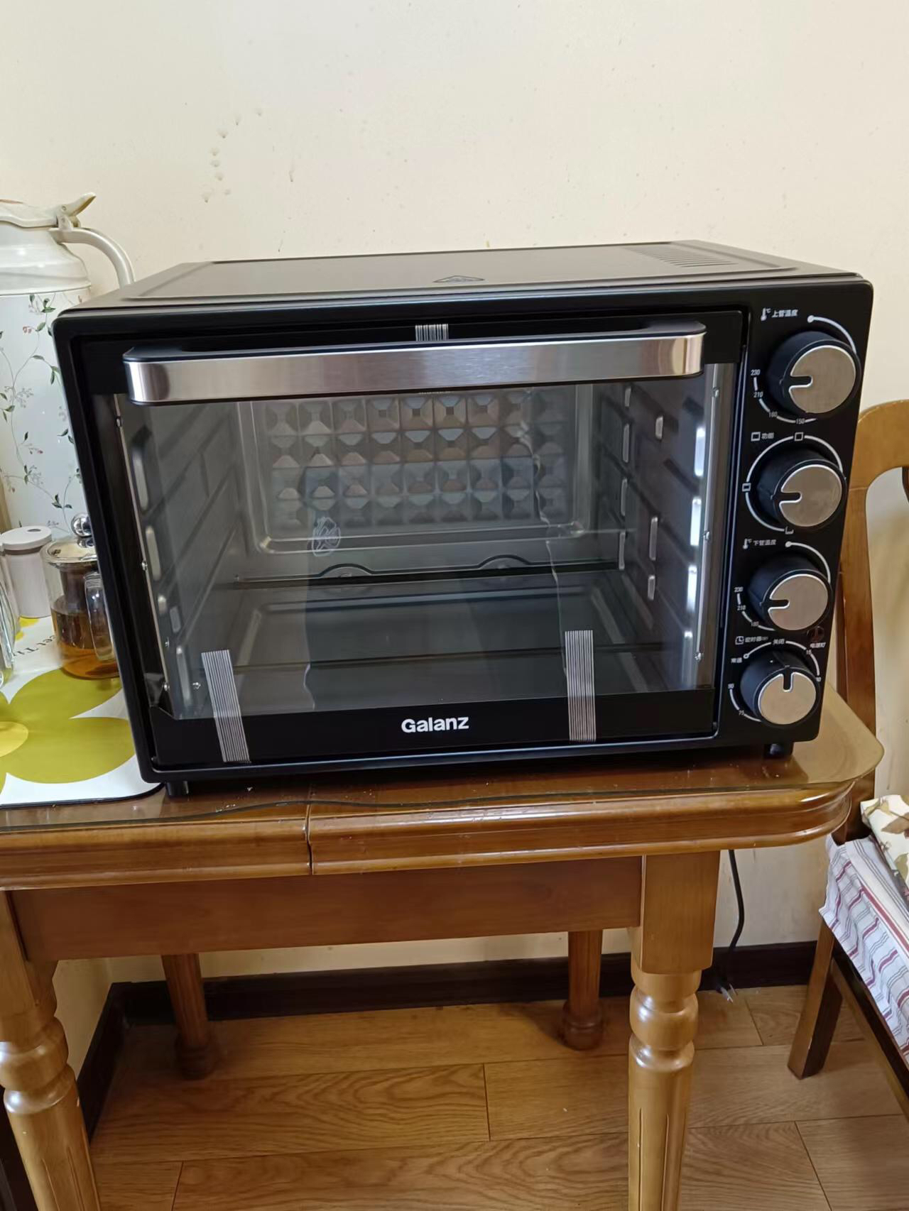 格兰仕电烤箱 家用烘焙 40升烤箱大容量 独立控温 烤箱家用 烤箱多功能 钻石内胆 内置炉灯 大视窗烹饪看得见K43晒单图