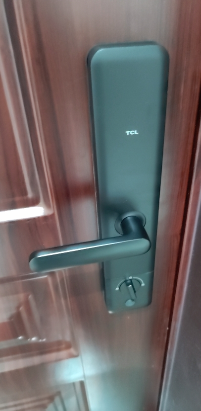 TCL指纹锁K6F-S家用防盗门密码锁一握开智能门锁电子门锁十大品牌晒单图