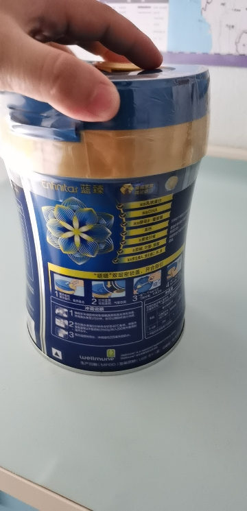 美赞臣蓝臻配方奶粉4段(3岁或以上)800gx1罐含乳铁蛋白儿童奶粉晒单图