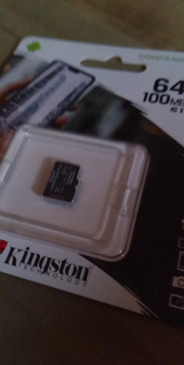 金士顿(Kingston)64GB 读速100MB/s U1 A1 V10 switch内存卡 TF(MicroSD)晒单图