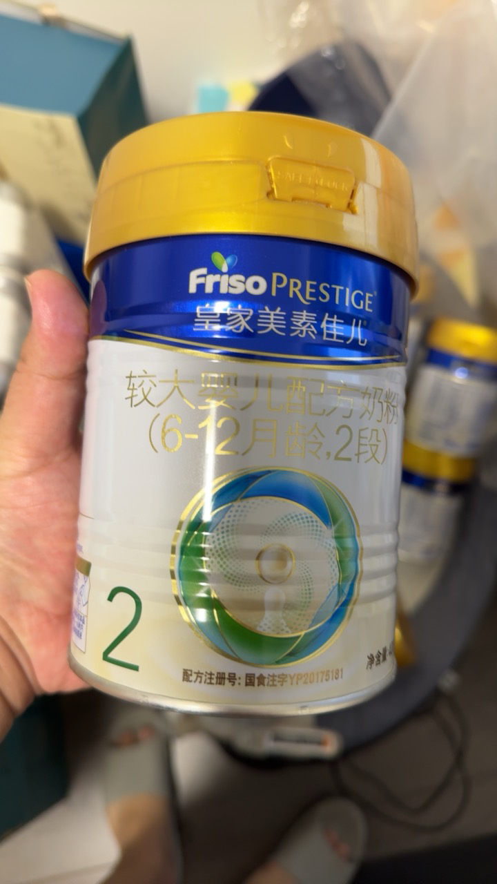 美素佳儿(Friso Prestige) 皇家较大婴儿配方奶粉2段(6-12个月婴幼儿适用)400g晒单图