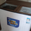澳柯玛10公斤双桶半自动洗衣机家用大容量双缸双筒不锈钢内筒双电机双动力老式易操作洗衣机 XPB100-3168S晒单图