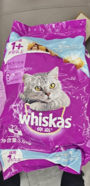 伟嘉 成猫猫粮 海洋鱼味 3.6kg晒单图