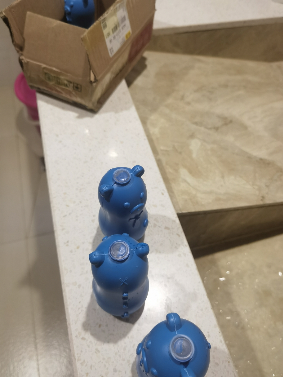 [4瓶装]小熊洁厕灵蓝泡泡马桶清洁剂洁厕宝卫生间除臭除垢清新晒单图
