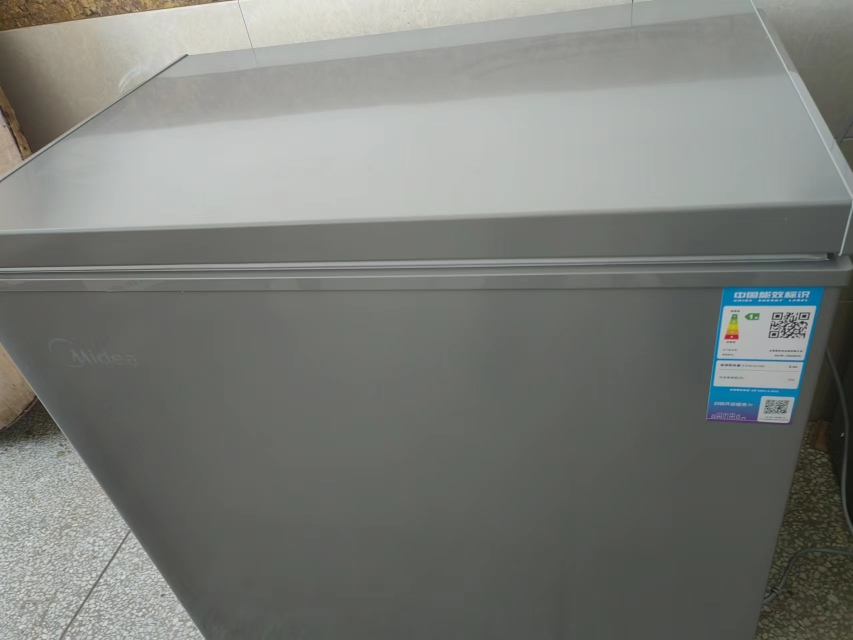美的(Midea)200升 低霜家用囤货小冷柜 冷藏冷冻转换冰柜 一级能效母婴母乳小冰箱 BD/BC-200KMF(E)晒单图