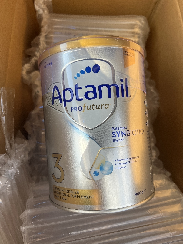 澳洲爱他美(Aptamil)白金澳洲版 幼儿配方奶粉 3段(12-36个月) 900g*3罐晒单图