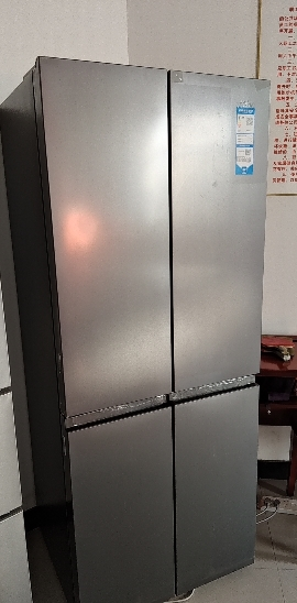 海尔(Haier)冰箱405升十字对开门双变频一级能效风冷超薄家用节能电冰箱母婴空间BCD-405WLHTDEDS9U1晒单图
