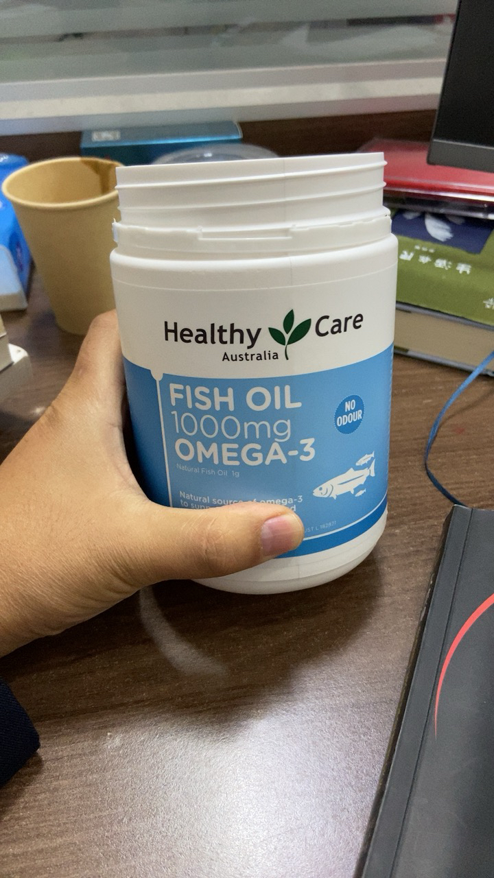 Healthy Care深海鱼油胶囊1000mg 400粒/瓶装 澳洲原装进口 深海鱼油 香港/保税随机发晒单图