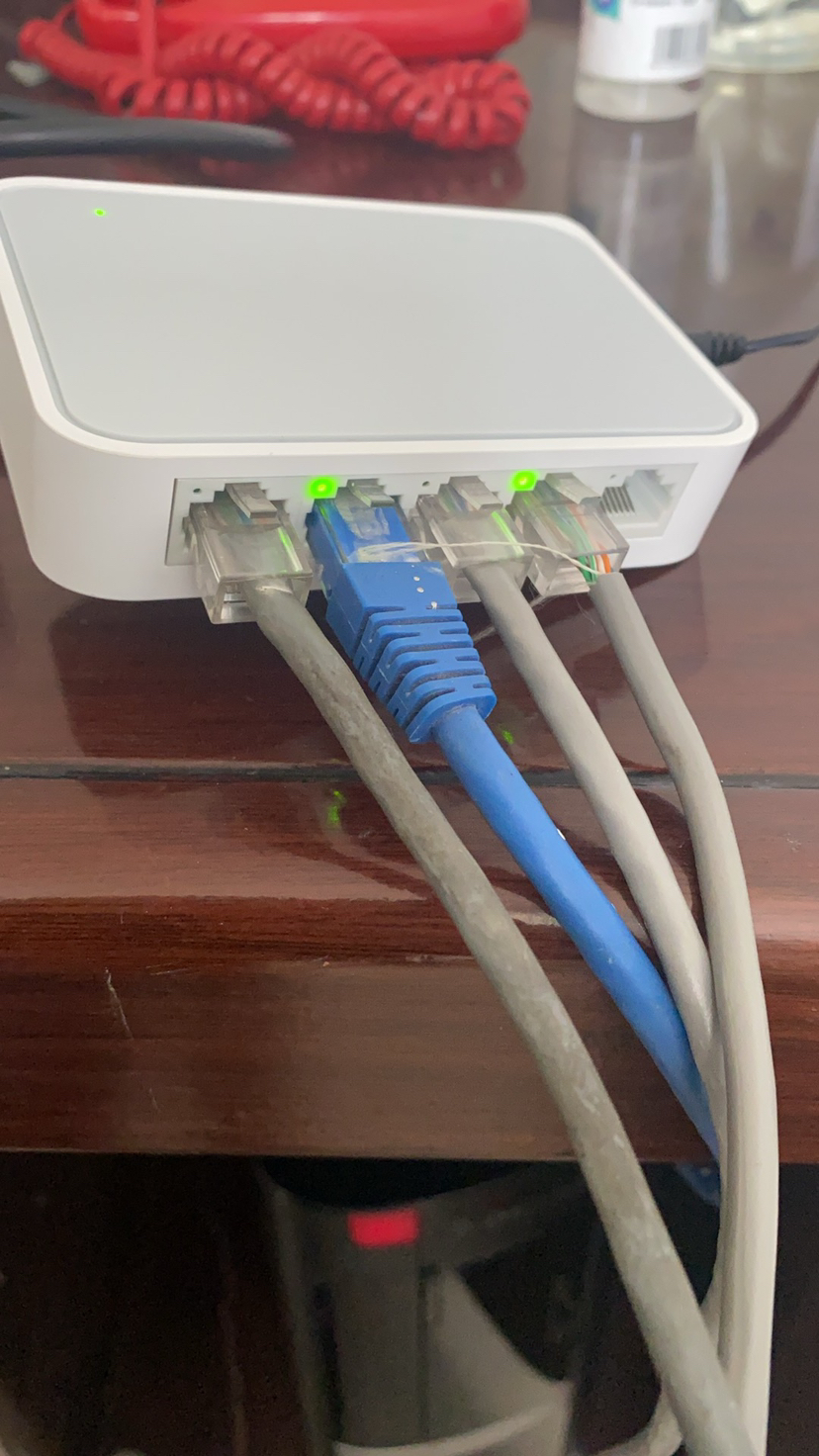 TP-LINK 5口百兆交换机4口监控网络网线分线器 家用宿舍分流器 TL-SF1005+晒单图