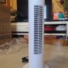 松下(Panasonic) 暖风机立式取暖器家用电暖器电暖气浴室客厅热风机电热器DS-P2013CW晒单图