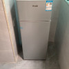 志高(CHIGO)BCD-99A189L 小型双门迷你小冰箱 家用双开门电冰箱 节能两门冰箱小闪亮银直冷晒单图